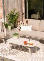Gratis; salontafel voor in de tuin, Huis en Inrichting, Tafels | Salontafels, Gebruikt, 100 tot 150 cm, Minder dan 50 cm, Rechthoekig