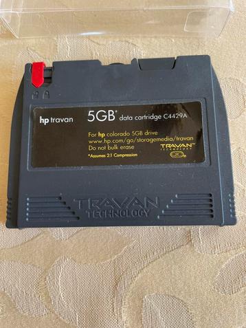 Hp travan 5GB data cartridge C4429A for hp colorado drive beschikbaar voor biedingen