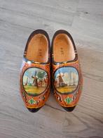Vintage beschilderde houten klompen, maat 45, Ophalen of Verzenden