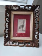Grote houten (foto) lijst 37 x 31 cm, Minder dan 50 cm, Gebruikt, Ophalen of Verzenden, Minder dan 50 cm