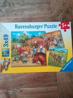 Ravensburger paarden puzzels (3x49 stukjes), Ophalen of Verzenden, 10 tot 50 stukjes, Zo goed als nieuw, 4 tot 6 jaar