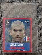 Zidane Foil Legend Topps Euro 2024 Swiss Edition, Nieuw, Ophalen of Verzenden, Poster, Plaatje of Sticker, Buitenlandse clubs