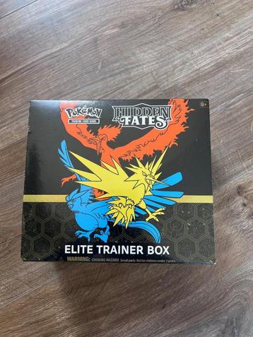 Pokémon : ETB Hidden fates, sealed beschikbaar voor biedingen