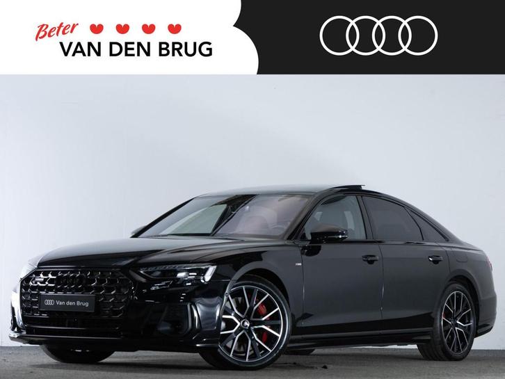 Audi A8 60 TFSI e 462 PK QUATTRO S-Line | LED Matrix HD | Pa, Auto's, Audi, Bedrijf, Te koop, A8, 360° camera, 4x4, ABS, Achteruitrijcamera