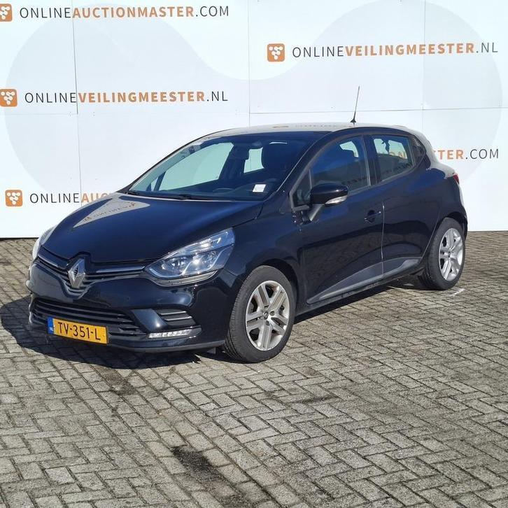 Personenauto Renault , Clio 0.9 TCe Zen, zwart bouwjaar 2018, Auto's, Renault, Bedrijf, Clio, ABS, Airbags, Airconditioning, Alarm