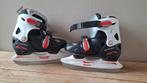 Verstelbare kinderschaatsen Nijdam maat 27-30, Sport en Fitness, Schaatsen, Ophalen of Verzenden, Zo goed als nieuw, IJshockeyschaatsen