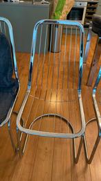 Draadstaal designer eetstoelen, Ophalen, Gebruikt, Vier