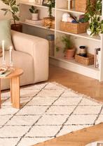 Katoenen vloerkleed 190x135cm - Kindvriendelijk, Gebruikt, 100 tot 150 cm, Wit, Ophalen of Verzenden