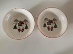 2 Wedgwood Windsor Christmas Schaaltjes, Huis en Inrichting, Keuken | Servies, Nieuw, Ophalen of Verzenden, Kom(men), Wedgwood