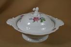 Meissen dekschaal met bloemen decor, Antiek en Kunst, Antiek | Servies los, Ophalen of Verzenden