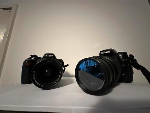 2 proffesionele Nikon camera’s met vele accessoires, Audio, Tv en Foto, Fotocamera's Digitaal, Zo goed als nieuw, Spiegelreflex