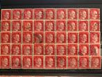 45 gestempelde duitse postzegels wo2 - 12 pfennig, Ophalen, Duitsland