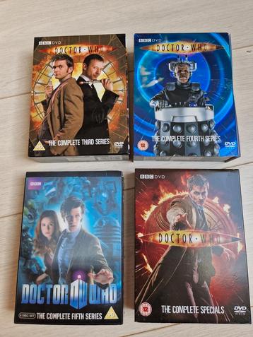 dvd boxsets doctor who complete specials seizoen 3 4 5 dr  beschikbaar voor biedingen