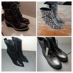 4 paar nieuwe laarsjes, maat 39, Ophalen of Verzenden, Nieuw, Zwart