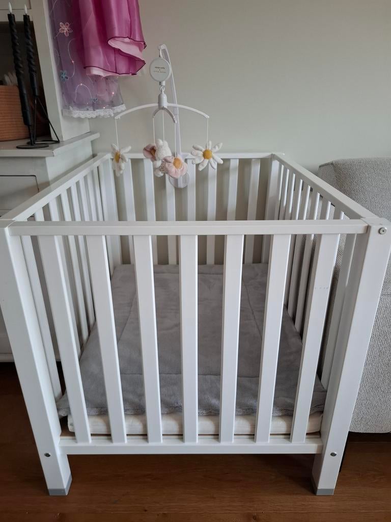 Witte box Bopita, Ophalen, Gebruikt, Rechthoekig, In hoogte verstelbaar