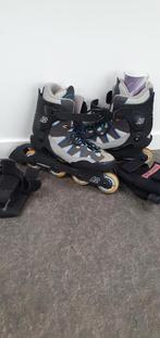 K2 ascent skeelers  skates incl. Pols en kniebeschermers, Inline skates 4 wielen, Ophalen of Verzenden, Zo goed als nieuw, K2