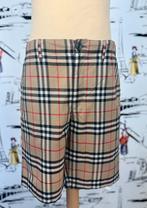 Burberry geruite short korte broek maat 14, Broek, Burberry, Verzenden, Customercare@burberry.com