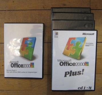 Microsoft Office 2000 Cd-Roms  beschikbaar voor biedingen