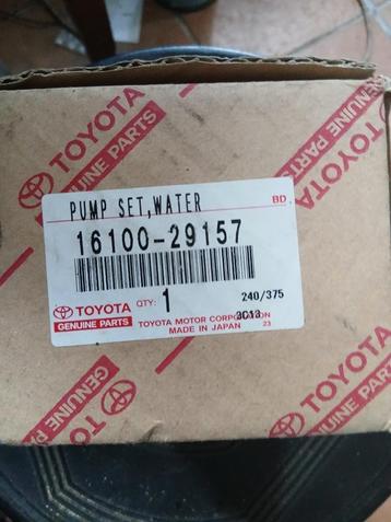 Waterpomp toyota prius 1500 cc nieuw beschikbaar voor biedingen