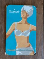 Brocant emaille reclame bord Triumph, Antiek en Kunst, Antiek | Emaille, Ophalen of Verzenden