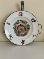 Vintage warmhoudbordje roodkapje, Antiek en Kunst, Antiek | Servies los, Ophalen of Verzenden