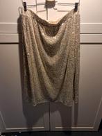 Gouden pailletten rok maat 46, Overige kleuren, Maat 46/48 (XL) of groter, Ophalen of Verzenden, Zo goed als nieuw