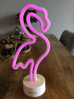 Flamingo, neon lamp, Ophalen of Verzenden, Gebruikt, Kunststof, Minder dan 50 cm