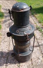 Antiek ankerlicht met originele olie-binnenlamp, Ophalen of Verzenden, Gebruikt, Motorboot of Zeilboot