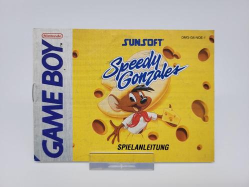 Speedy Gonzales Nintendo Game Boy Instruction Manual, Spelcomputers en Games, Games | Nintendo Game Boy, Gebruikt, Avontuur en Actie