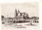 14442 Arnhem, Basiliek St. Walburgis en Airbornplein, Verzamelen, Ansichtkaarten | Nederland, Ophalen of Verzenden, Gelderland