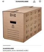 8 Ikea verhuisdozen 34x64x40 cm, Ophalen, Doos, Minder dan 50 cm, Zo goed als nieuw