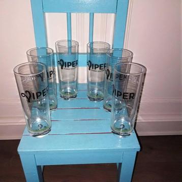 Viper Hard Seltzer glazen 0,25L set van 6 stuks beschikbaar voor biedingen