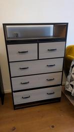 Ladekast hout metaal, Huis en Inrichting, Gebruikt, 5 laden of meer, 100 tot 150 cm, 50 tot 100 cm