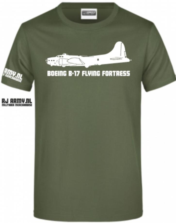 Boeing B-17 Flying Fortress zijkant, Verzamelen, Militaria | Tweede Wereldoorlog, Overige soorten, Kleding of Schoenen, Overige gebieden