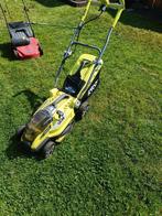 Elektrische / Accu Ryobi grasmaaier olm1836h 36 cm hybrid, Tuin en Terras, Grasmaaiers, Cirkelmaaier, Ophalen, Zo goed als nieuw