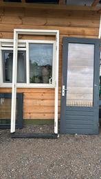 Hardhouten deuren., Doe-het-zelf en Verbouw, Deuren en Horren, Ophalen, Gebruikt, 80 tot 100 cm, Buitendeur