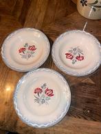 Vintage Digoin Sarreguemines Soepbord Juliette/Marinette, Antiek en Kunst, Ophalen of Verzenden