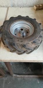 Wiel met band voor husqvarna rally weed eater tuinfrees, Ophalen of Verzenden