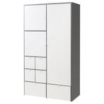 Ikea kledingkast visthus wit grijs, Ophalen of Verzenden, Zo goed als nieuw, 50 tot 75 cm, 150 tot 200 cm