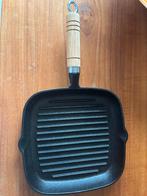 Anti-aanbak gietijzeren koekenpan, Huis en Inrichting, Keuken | Potten en Pannen, Ophalen, Gietijzer, Nieuw, Keramische plaat