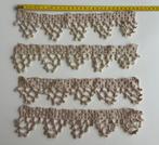 Gehaakte kastrandjes | 4 stuks | 28 cm lang, Ophalen of Verzenden, Zo goed als nieuw, Haken, Overige typen