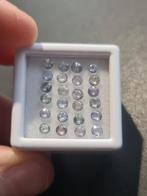 Lot A van 24 Saffieren - 3.66 ct totaal, Sieraden, Tassen en Uiterlijk, Edelstenen, Ophalen of Verzenden, Nieuw
