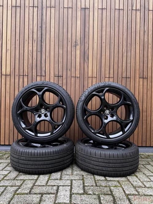 Alfa Romeo Stelvio 21” zomerset, Auto-onderdelen, Banden en Velgen, Banden en Velgen, Personenwagen, Gebruikt, Ophalen