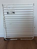 Stevig verstelbaar traphekje wit, Ophalen of Verzenden, Metaal of IJzer, 100 tot 115 cm