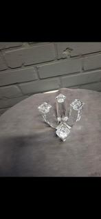 Te koop 4 armige kristallen kandelaar, Antiek en Kunst, Antiek | Glas en Kristal, Ophalen of Verzenden