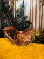 Scandinavische handgesneden Houten kan/drinkbeker, Ophalen of Verzenden