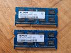 2x 2GB PC3 DDR3 8500s, 4 GB, Ophalen of Verzenden, Laptop, DDR3