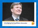 Postzegelmapje 479 - Inhuldiging Koning Willem-Alexander, Verzenden, Na 1940, Postfris
