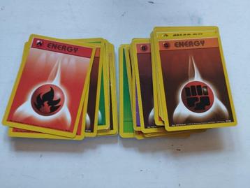 Pokemon - Base set Energy kaarten - Engels beschikbaar voor biedingen