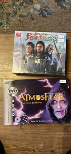 Stratego en Atmosfear spelletjes, Hobby en Vrije tijd, Gezelschapsspellen | Bordspellen, Ophalen of Verzenden, Zo goed als nieuw